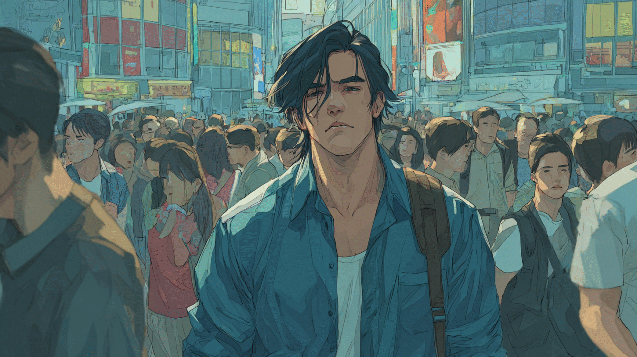 オーラのある男性